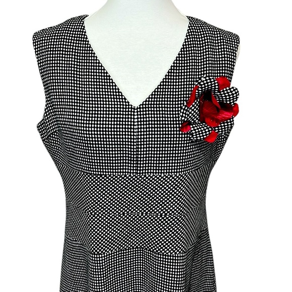 Donna Ricco Houndstooth Dress - Picture 2 of 8